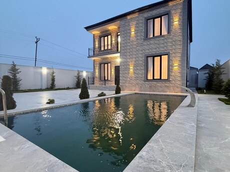6 otaqlı həyət evi/bağ evi - Mərdəkan q. - 290 m²