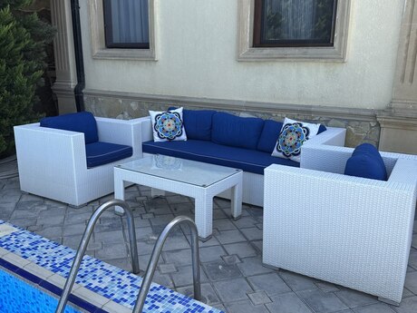 5 otaqlı həyət evi/bağ evi - Şüvəlan q. - 180 m²