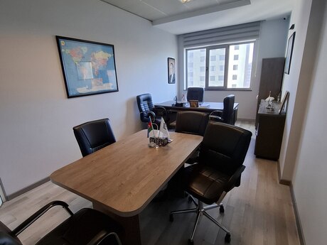 3 otaqlı ofis - Şah İsmayıl Xətai m. - 108 m²