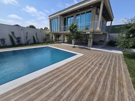 4 otaqlı həyət evi/bağ evi - Türkan q. - 220 m²