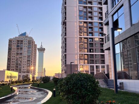 2-комн. новостройка - м. Кероглу - 73 м²