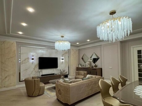 5 otaqlı yeni tikili - Şah İsmayıl Xətai m. - 297 m²