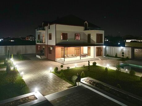 8 otaqlı həyət evi/bağ evi - Mərdəkan q. - 620 m²