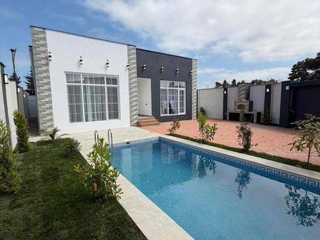 4 otaqlı həyət evi/bağ evi - Şüvəlan q. - 140 m²