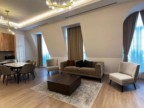 3 otaqlı yeni tikili - Ağ şəhər q. - 125 m²