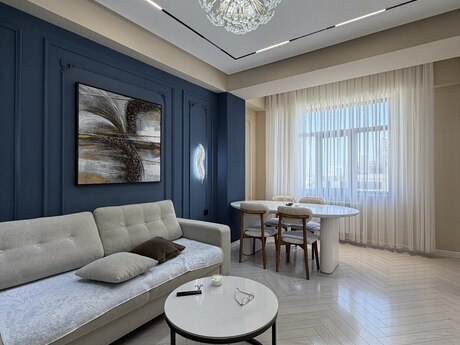 2 otaqlı yeni tikili - Bakıxanov q. - 55 m²