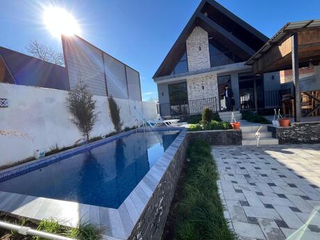 4 otaqlı həyət evi/bağ evi - Qəbələ - 150 m²
