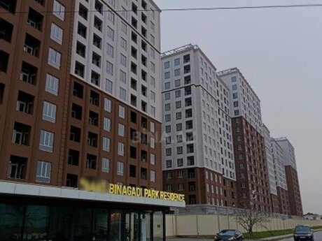 1 otaqlı yeni tikili - Binəqədi r. - 55.5 m²