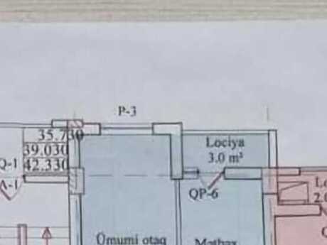 1 otaqlı yeni tikili - Qara Qarayev m. - 37 m²
