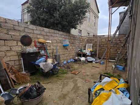 3 otaqlı həyət evi/bağ evi - Binə q. - 100 m²