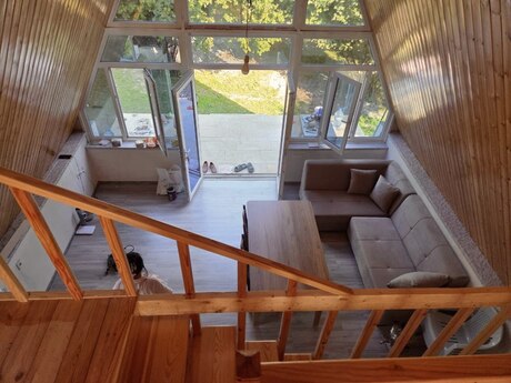 3 otaqlı həyət evi/bağ evi - Qəbələ - 85 m²