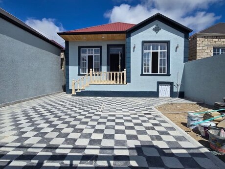 3 otaqlı həyət evi/bağ evi - Binə q. - 100 m²