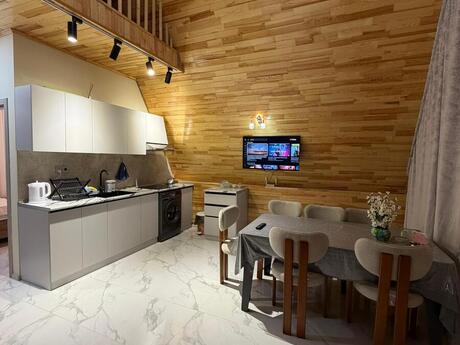 3 otaqlı həyət evi/bağ evi - Qəbələ - 150 m²