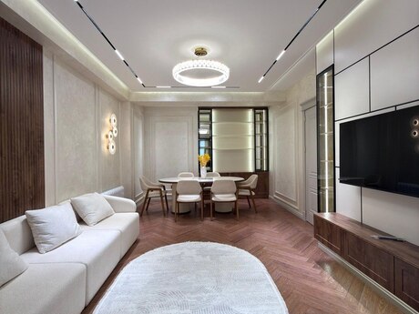 3 otaqlı yeni tikili - Nəsimi r. - 118 m²