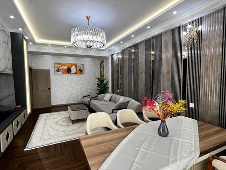 3 otaqlı yeni tikili - Qara Qarayev m. - 128 m²
