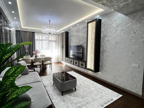 3 otaqlı yeni tikili - Qara Qarayev m. - 128 m²
