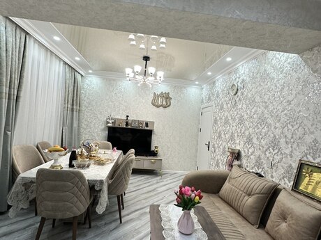 4 otaqlı yeni tikili - Həzi Aslanov m. - 126 m²