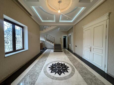 10 otaqlı həyət evi/bağ evi - Həzi Aslanov q. - 510 m²
