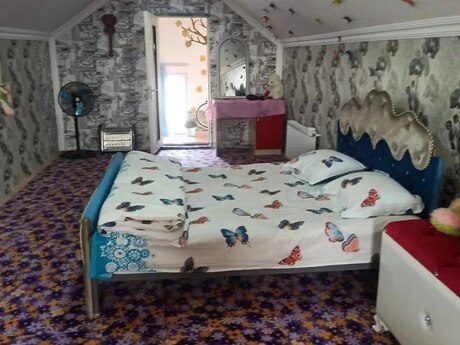 3 otaqlı həyət evi/bağ evi - Qax - 110 m²