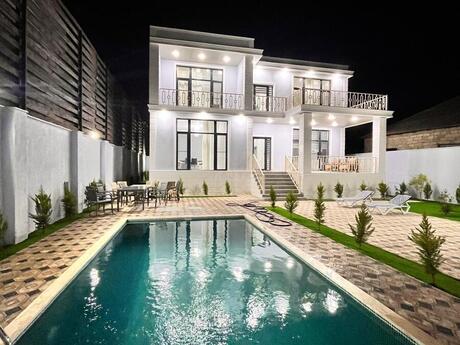 5 otaqlı həyət evi/bağ evi - Buzovna q. - 300 m²