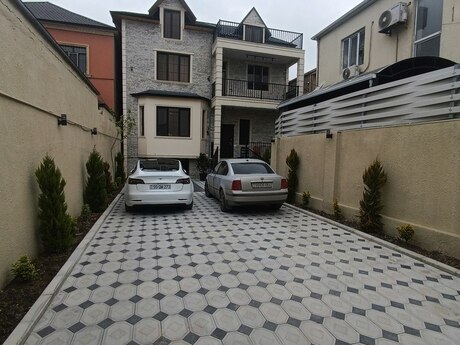 6 otaqlı həyət evi/bağ evi - Biləcəri q. - 400 m²