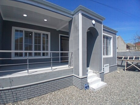 3 otaqlı həyət evi/bağ evi - Binə q. - 100 m²