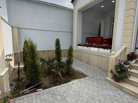 4 otaqlı həyət evi/bağ evi - Məmmədli q. - 140 m²
