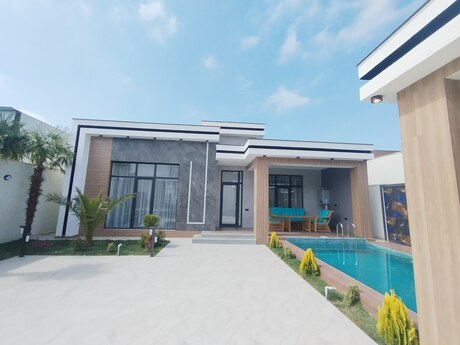 4 otaqlı həyət evi/bağ evi - Mərdəkan q. - 170 m²