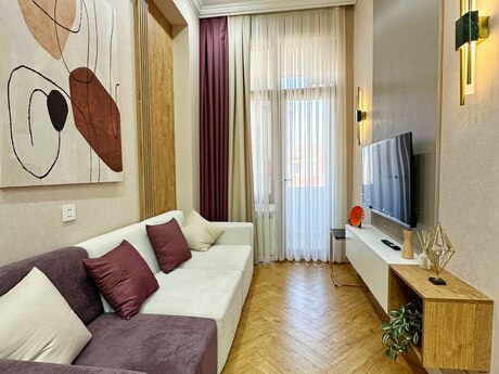 Объявление №6075080 - Баку, м. Нариман Нариманов, 2-комн., 45 м², 14/14 этаж