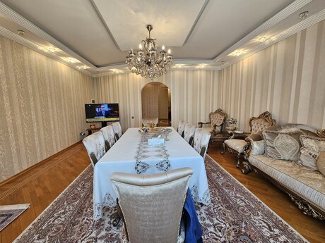 3 otaqlı yeni tikili - 8 Noyabr m. - 140 m²