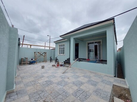 3 otaqlı həyət evi/bağ evi - Hövsan q. - 105 m²