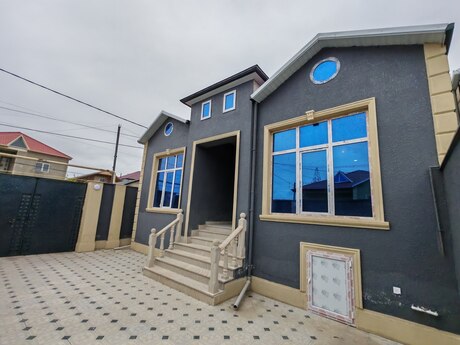4 otaqlı həyət evi/bağ evi - Savalan q. - 120 m²
