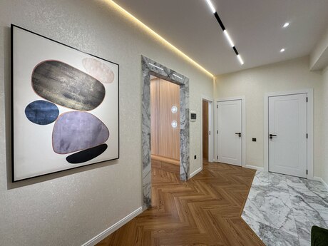 2 otaqlı yeni tikili - Şah İsmayıl Xətai m. - 81 m²