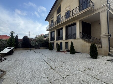 6 otaqlı həyət evi/bağ evi - Badamdar q. - 400 m²