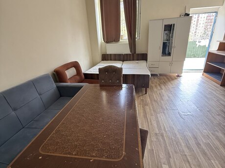 1 otaqlı yeni tikili - İnşaatçılar m. - 30 m²