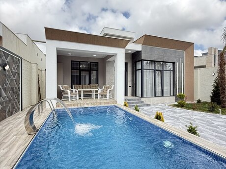 4 otaqlı həyət evi/bağ evi - Mərdəkan q. - 160 m²