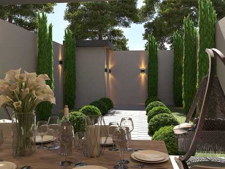 6 otaqlı həyət evi/bağ evi - Badamdar q. - 300 m²