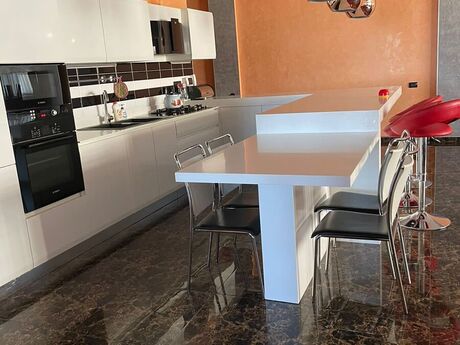 4 otaqlı yeni tikili - Şah İsmayıl Xətai m. - 220 m²