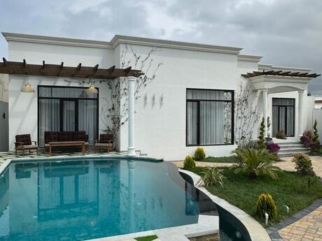 4 otaqlı həyət evi/bağ evi - Mərdəkan q. - 200 m²