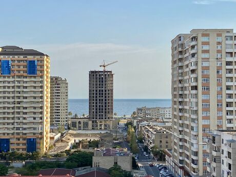 3 otaqlı yeni tikili - Şah İsmayıl Xətai m. - 145 m²