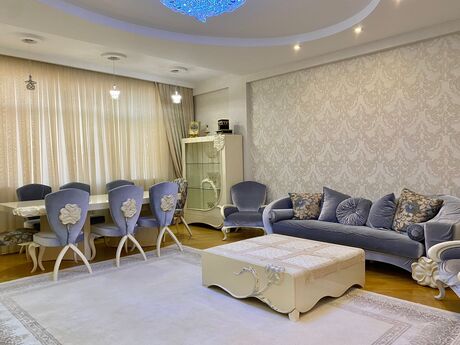3 otaqlı yeni tikili - Şah İsmayıl Xətai m. - 145 m²