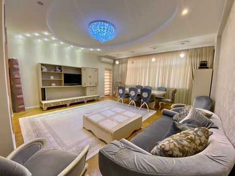 3 otaqlı yeni tikili - Şah İsmayıl Xətai m. - 145 m²