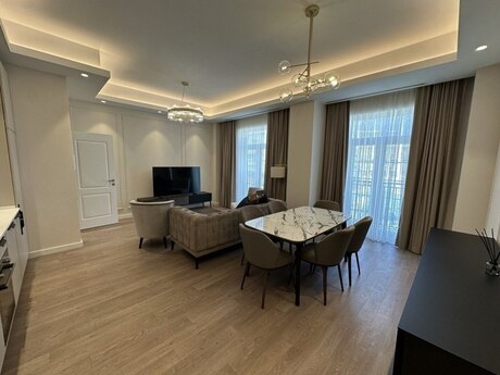 3-room apartment for rent, 111 m², Knightsbridge Residence White City: 2 700 ₼/mo 3