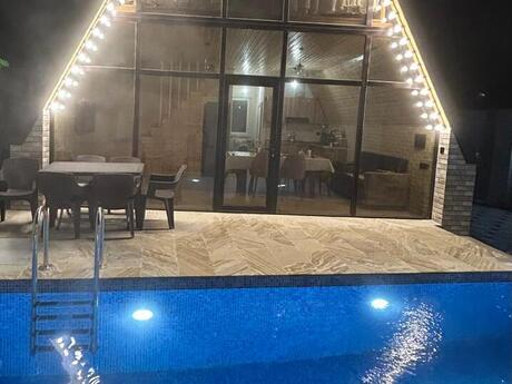 4 otaqlı həyət evi/bağ evi - Buzovna q. - 100 m²