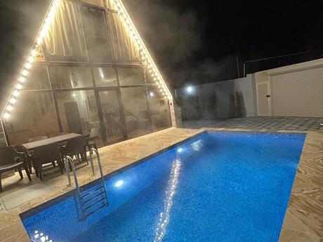 4 otaqlı həyət evi/bağ evi - Buzovna q. - 100 m²