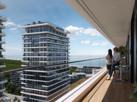 1 otaqlı yeni tikili - Nardaran q. - 56.1 m²