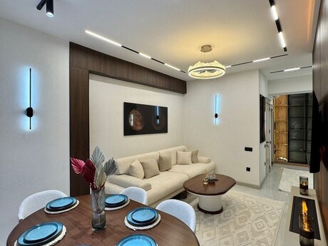 3 otaqlı yeni tikili - Şah İsmayıl Xətai m. - 93 m²