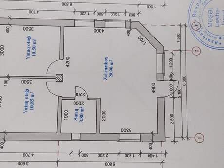3 otaqlı həyət evi/bağ evi - Pirallahı r. - 70 m²