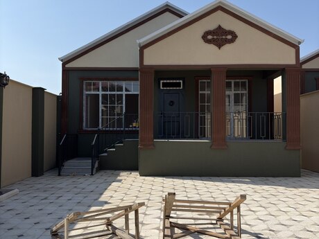 3 otaqlı həyət evi/bağ evi - Hövsan q. - 90 m²