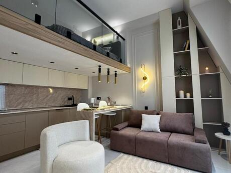 2 otaqlı yeni tikili - Ağ şəhər q. - 65 m²